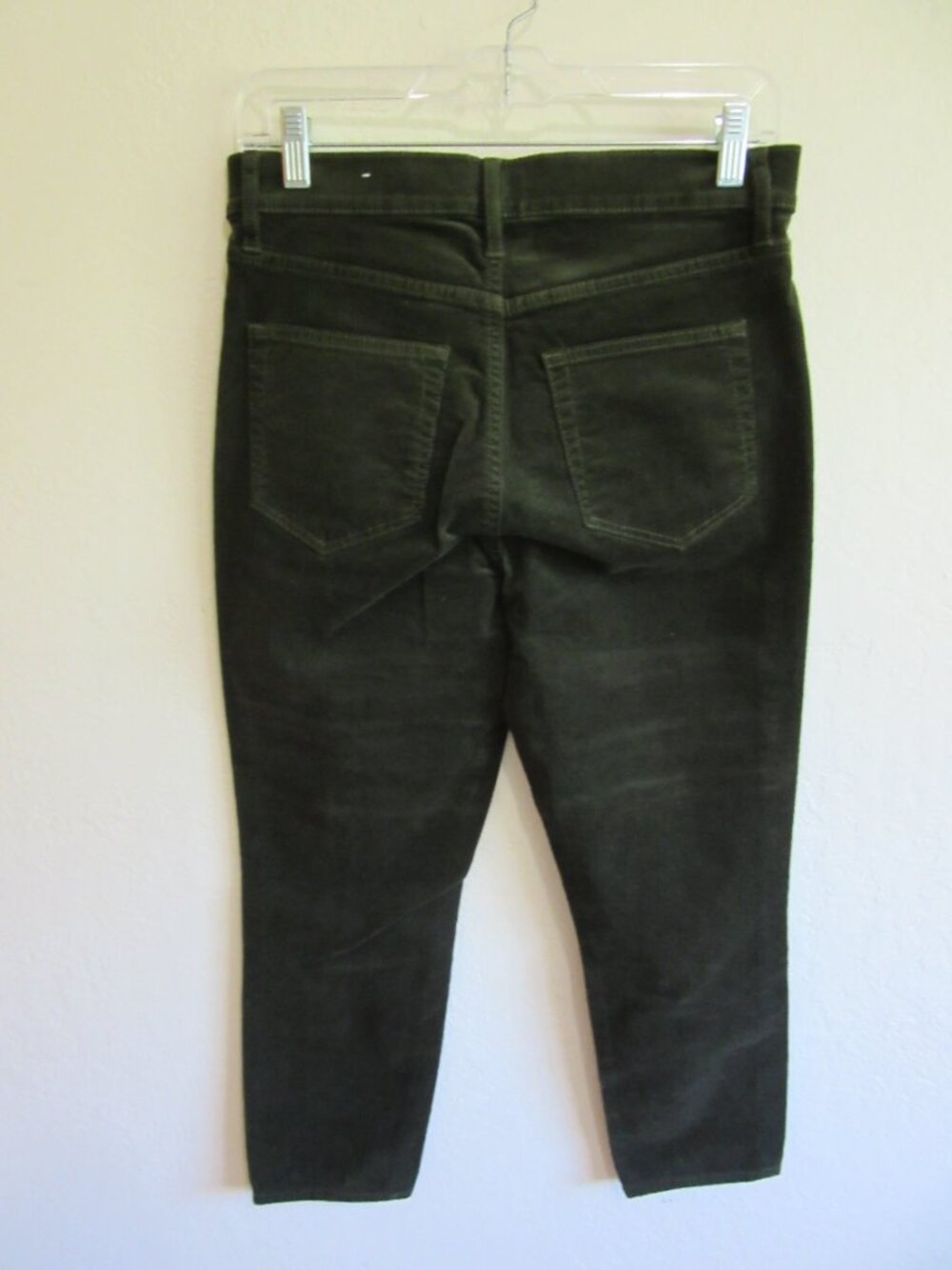 made and loved LOFT Dark Green 6 Corduroy Skinny Pants - Picture 3 of 3